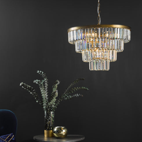 Melody Natural 6 Light Chandelier